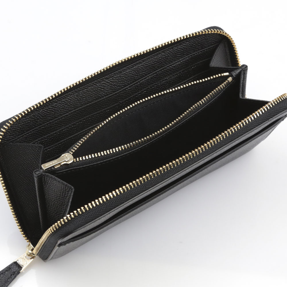 コーチ COACH ラウンド長財布 クロスグレインレザーラウンド長 57713【FITHOUSE ONLINE SHOP】