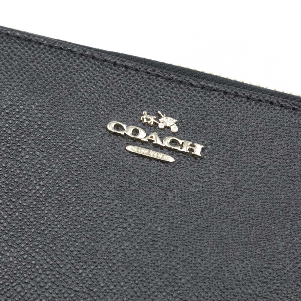 コーチ COACH ラウンド長財布 クロスグレインレザーラウンド長 57713【FITHOUSE ONLINE SHOP】