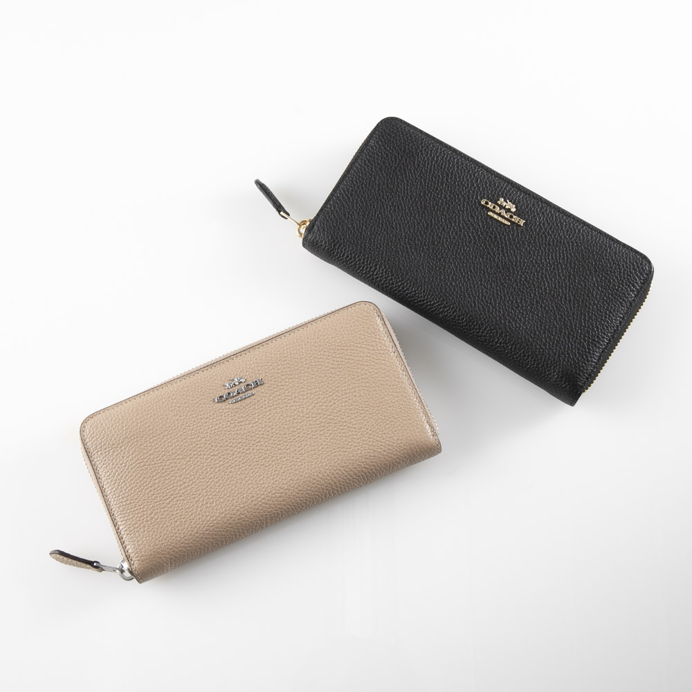 コーチ COACH ラウンド長財布 ペブルレザーラウンド長 58059【FITHOUSE ONLINE SHOP】