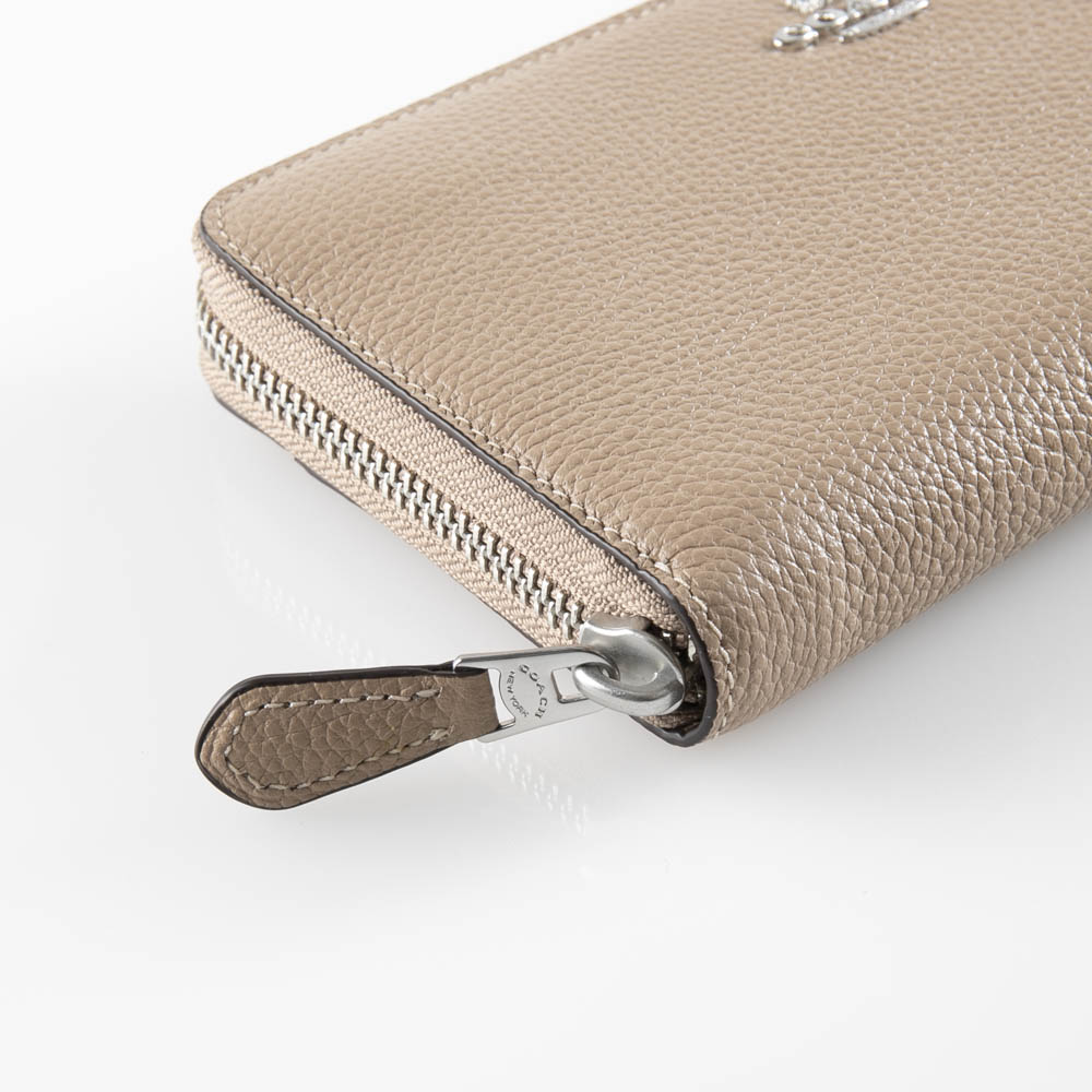 コーチ COACH ラウンド長財布 ペブルレザーラウンド長 58059【FITHOUSE ONLINE SHOP】
