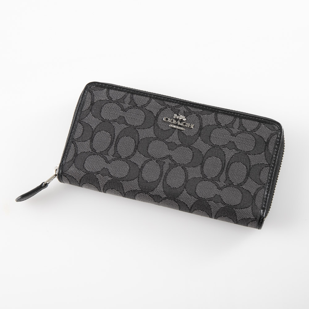 コーチ COACH ラウンド長財布 アウトラインSIGラウンド長馬車 F54633【FITHOUSE ONLINE SHOP】