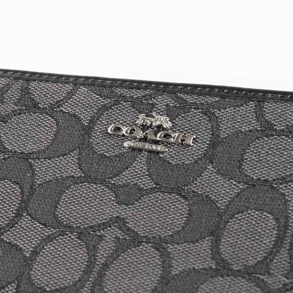 コーチ COACH ラウンド長財布 アウトラインSIGラウンド長馬車 F54633【FITHOUSE ONLINE SHOP】