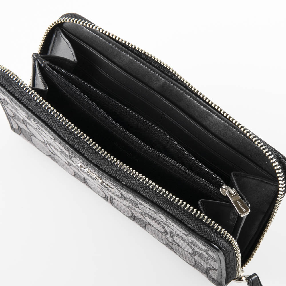 コーチ COACH ラウンド長財布 アウトラインSIGラウンド長馬車 F54633【FITHOUSE ONLINE SHOP】