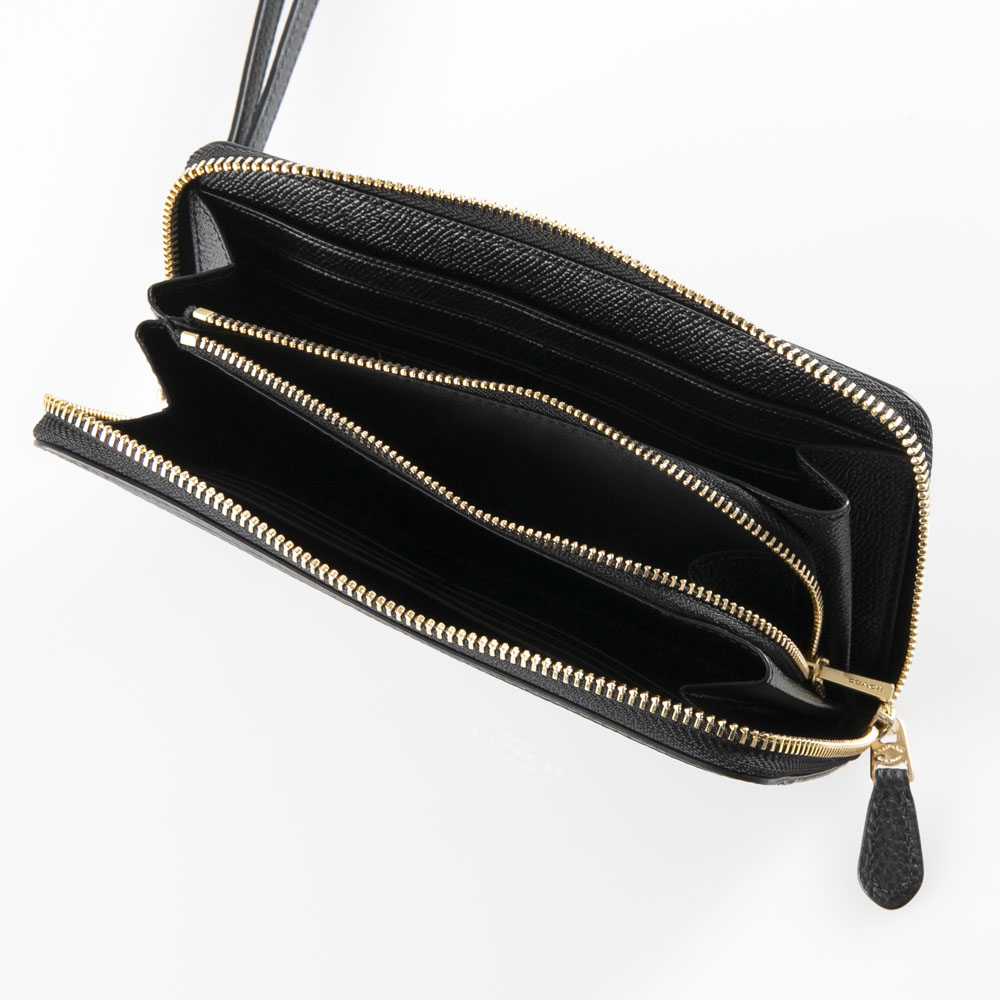 コーチ COACH ラウンド長財布 ペブルレザーアコーディオンラウンド長リストレット 76517【FITHOUSE ONLINE SHOP】