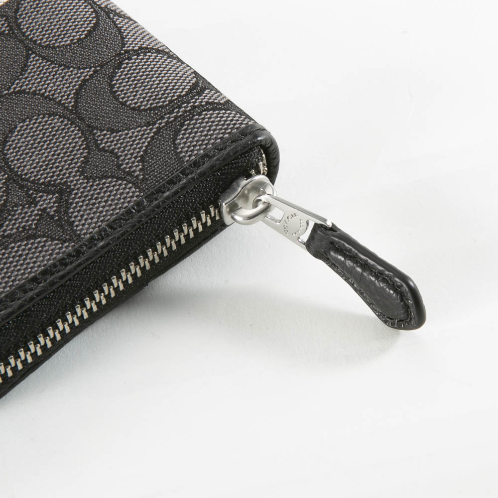 コーチ COACH ラウンド長財布 ジャガードシグネチャーラウンド長 3473【FITHOUSE ONLINE SHOP】