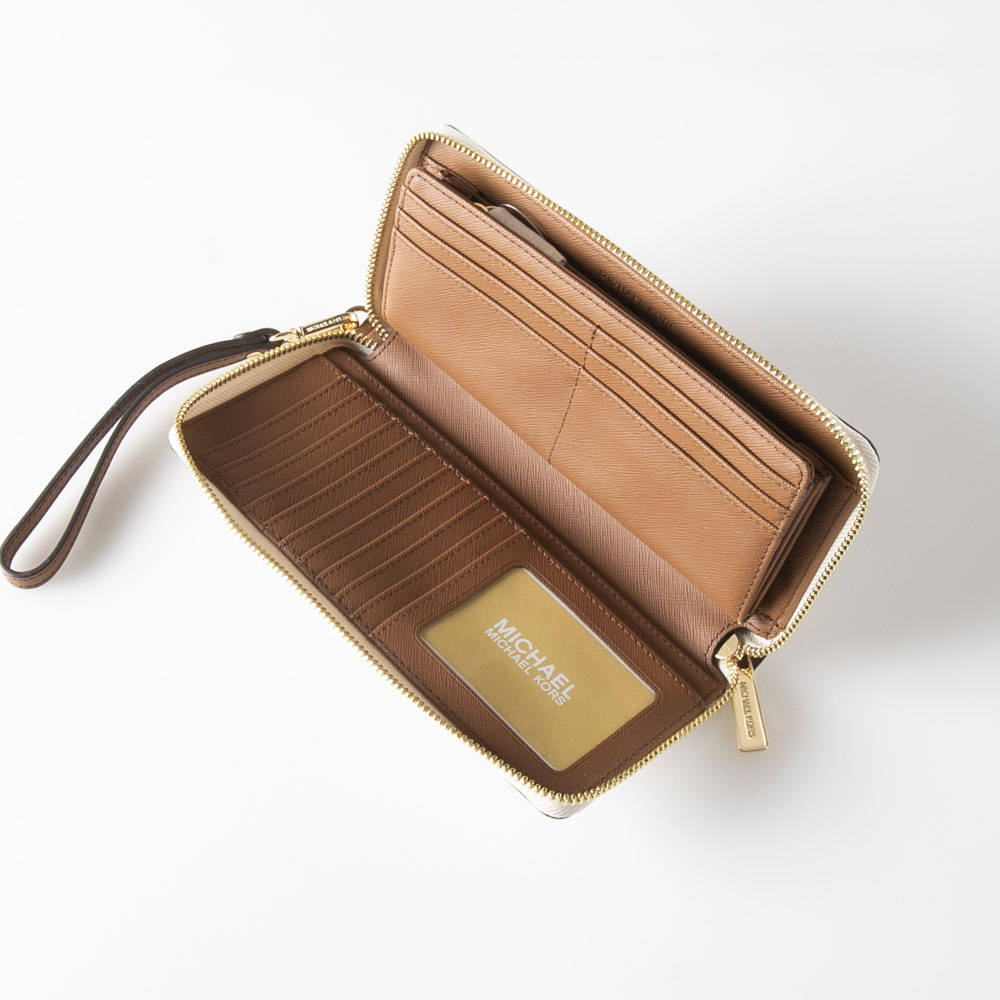 マイケルコース MICHAEL KORS 長財布 JET SET TRA.TRAVEL CONTINENTALラウンド 35F8GTVT3B【FITHOUSE ONLINE SHOP】