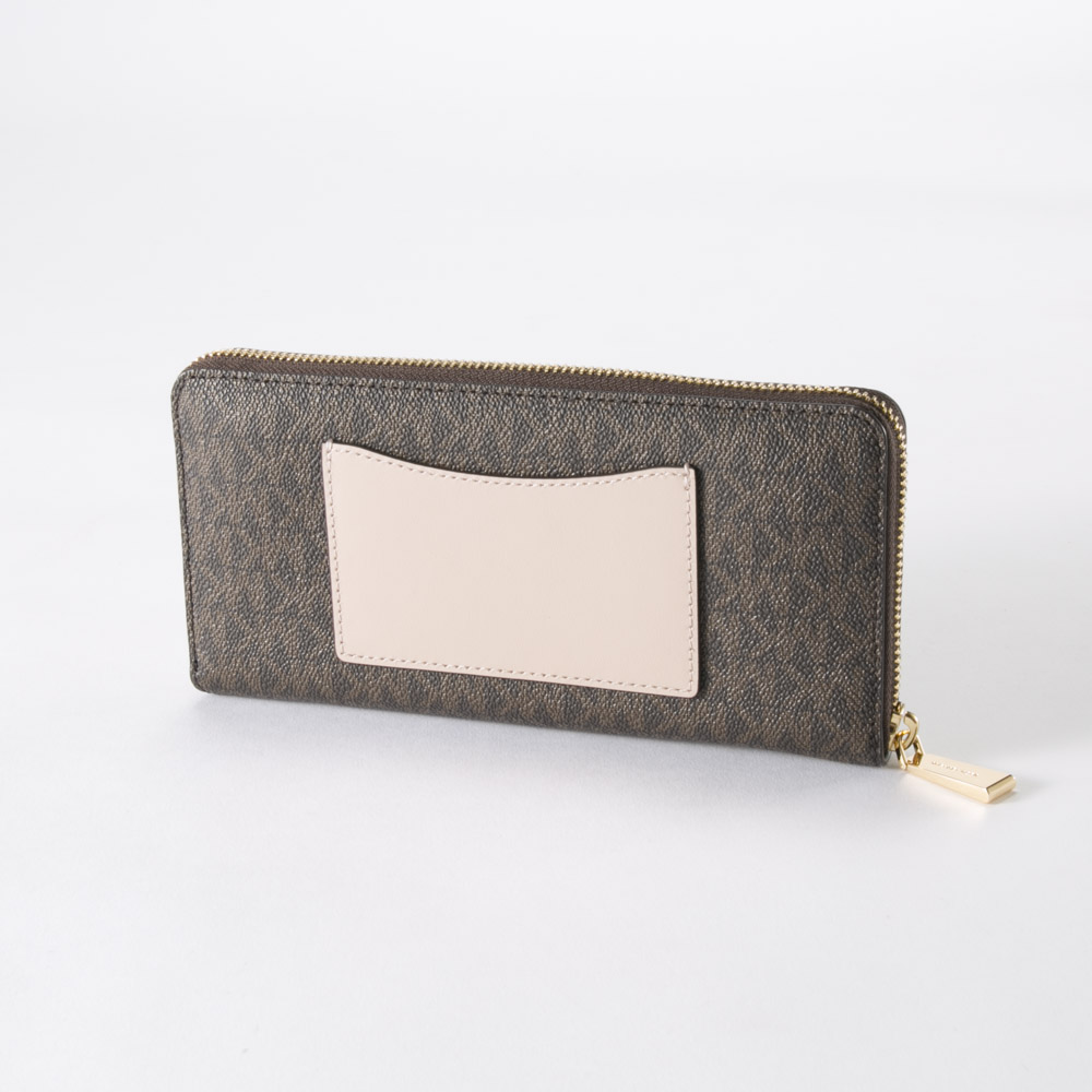 マイケルコース MICHAEL KORS 長財布 JET SET CHARM MK SIG PVCラウンド長 32T0GT9E8B【FITHOUSE ONLINE SHOP】