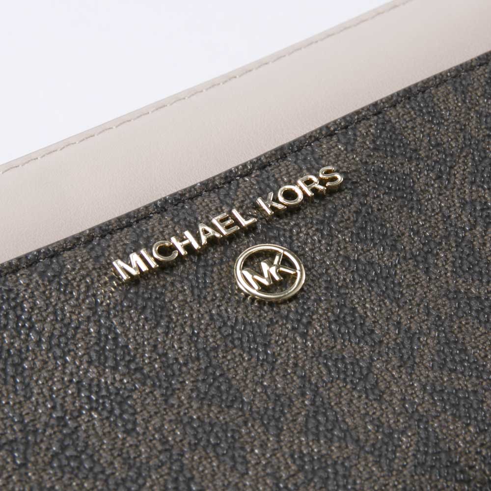 マイケルコース MICHAEL KORS 長財布 JET SET CHARM MK SIG PVCラウンド長 32T0GT9E8B【FITHOUSE ONLINE SHOP】