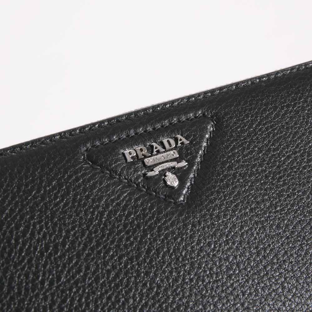 プラダ PRADA 長財布 VITELLO DAINO ラウンド/NERO 1ML506-2BBE【FITHOUSE ONLINE SHOP】