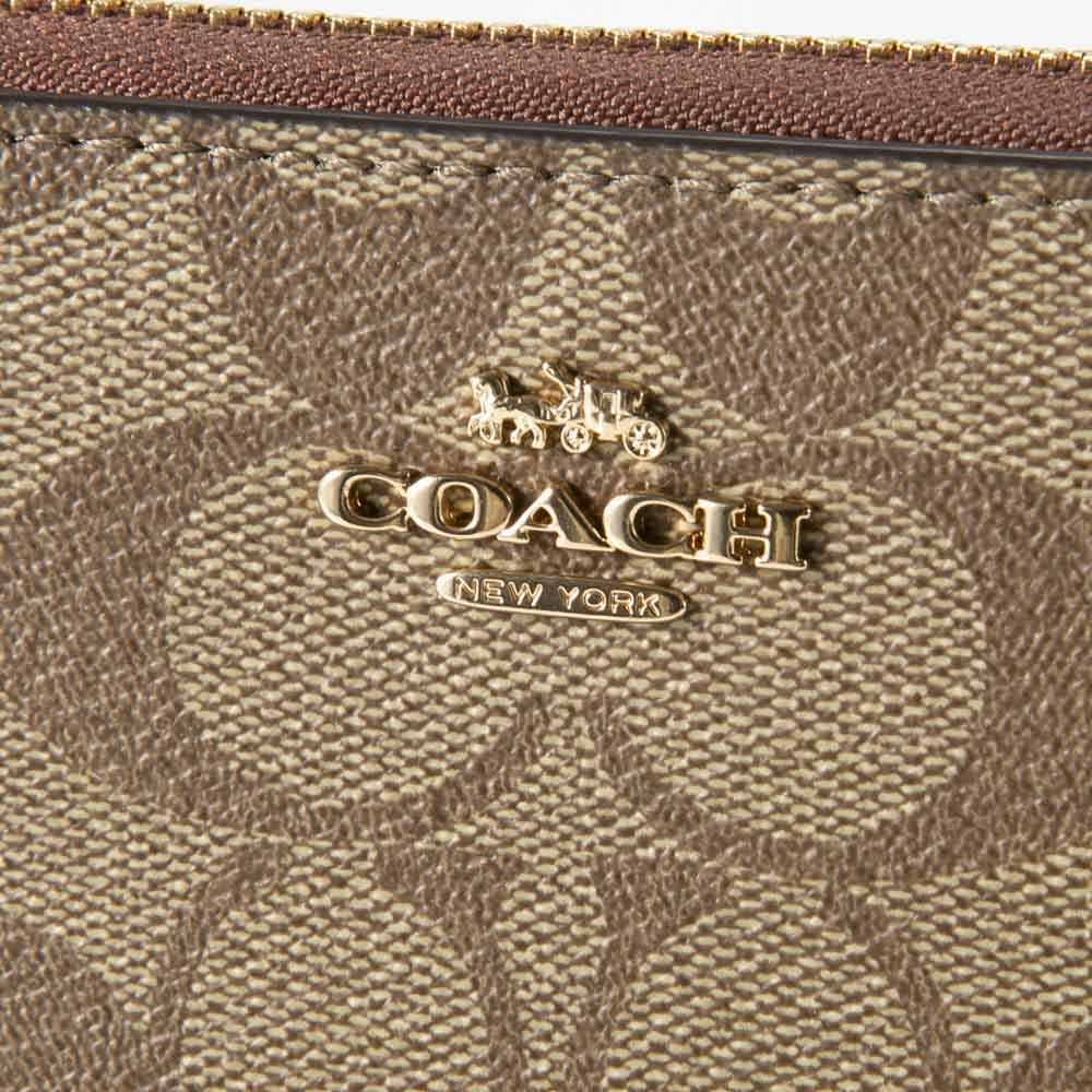 コーチ COACH 長財布 シグネチャー アコーディオン ラウンド リストレット C4452【FITHOUSE ONLINE SHOP】