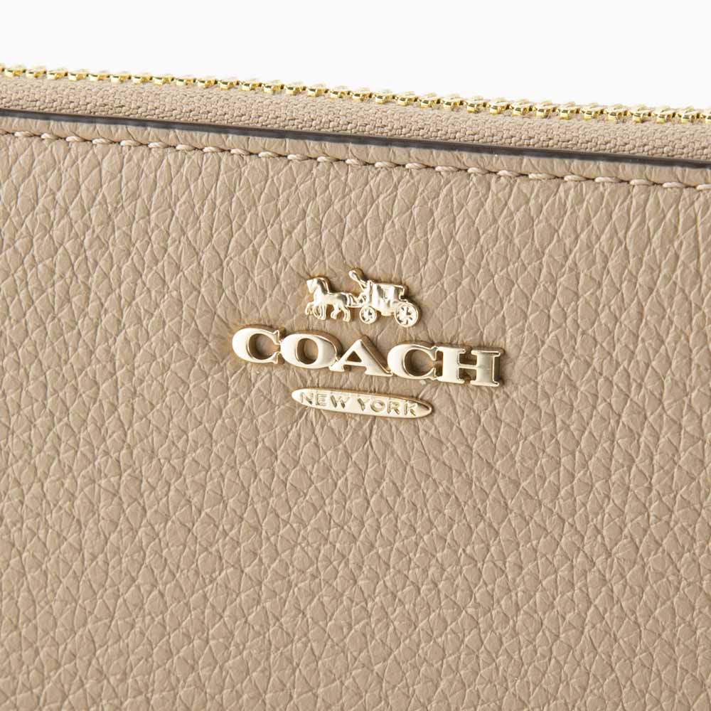 コーチ COACH 長財布 ペブルレザー アコーディオン ラウンド リストレット C4451【FITHOUSE ONLINE SHOP】