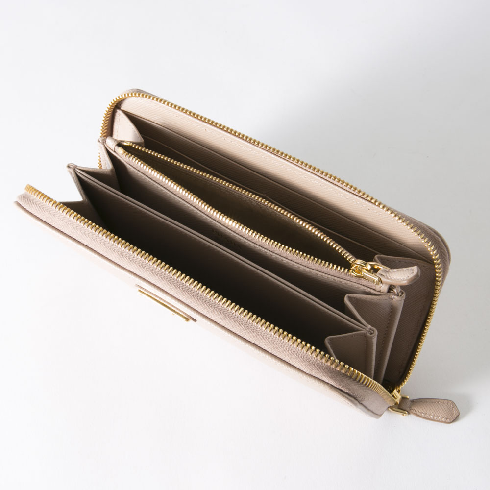 【アウトレット】【訳あり】プラダ PRADA 長財布 SAFFIANO TRIANGOLO 1ML506 QHH【FITHOUSE ONLINE SHOP】