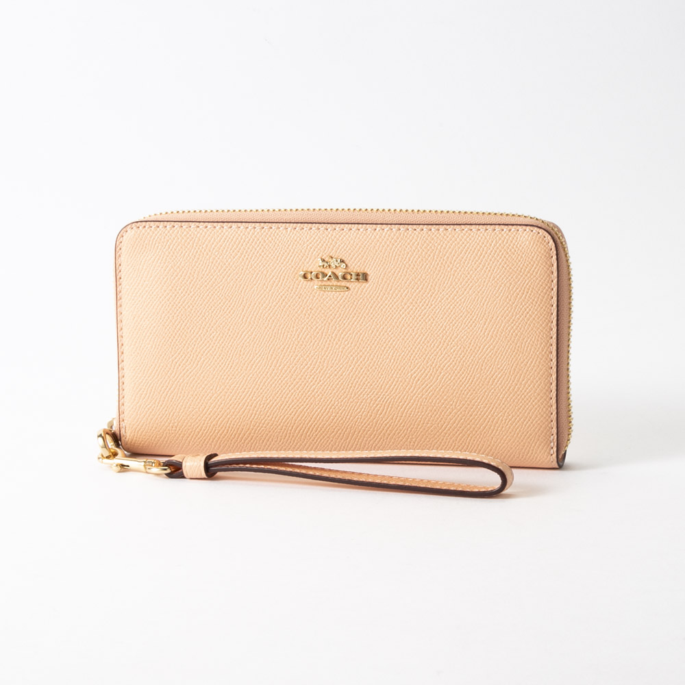 コーチ COACH グレインレザーラウンド長財布 C3441【FITHOUSE