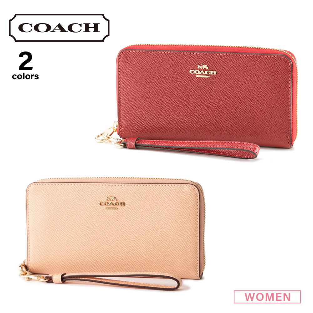 コーチ COACH グレインレザーラウンド長財布 C3441【FITHOUSE ONLINE SHOP】