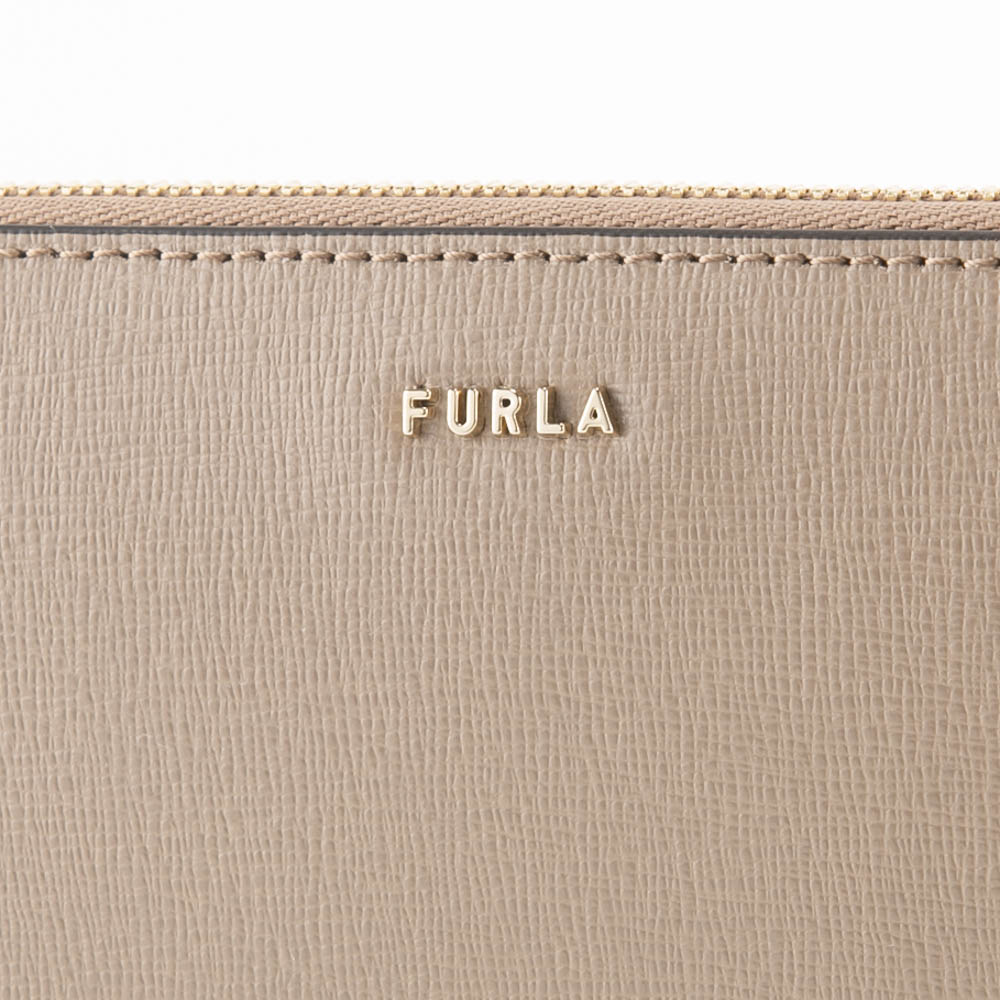 フルラ FURLA BABYLON カーフ ラウンド長財布/GREIGE+BALLERINA i int. PCX7UNO-B30000【FITHOUSE ONLINE SHOP】