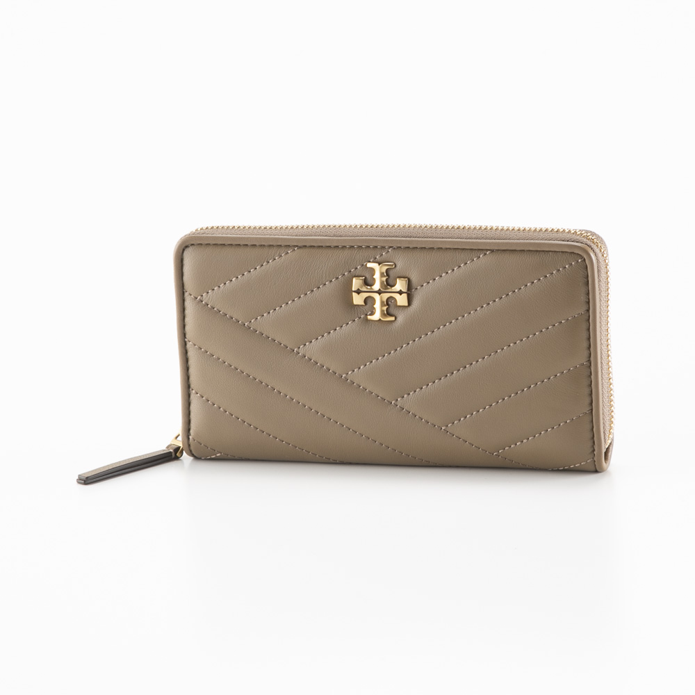 トリーバーチ TORY BURCH 長財布 KIRA CHEVRON QUILT レザ－ ラウンド 90348【FITHOUSE ONLINE SHOP】