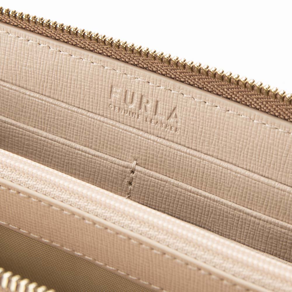 フルラ FURLA 長財布 BABYLON カーフ ラウンド/GREIGE+BALLERINA i PCX8UNO-B30000【FITHOUSE ONLINE SHOP】