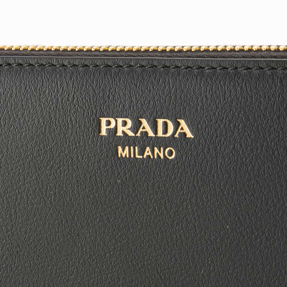 プラダ PRADA SOFT GRAIN ラウンド長財布 1ML506 2CYS【FITHOUSE ONLINE SHOP】
