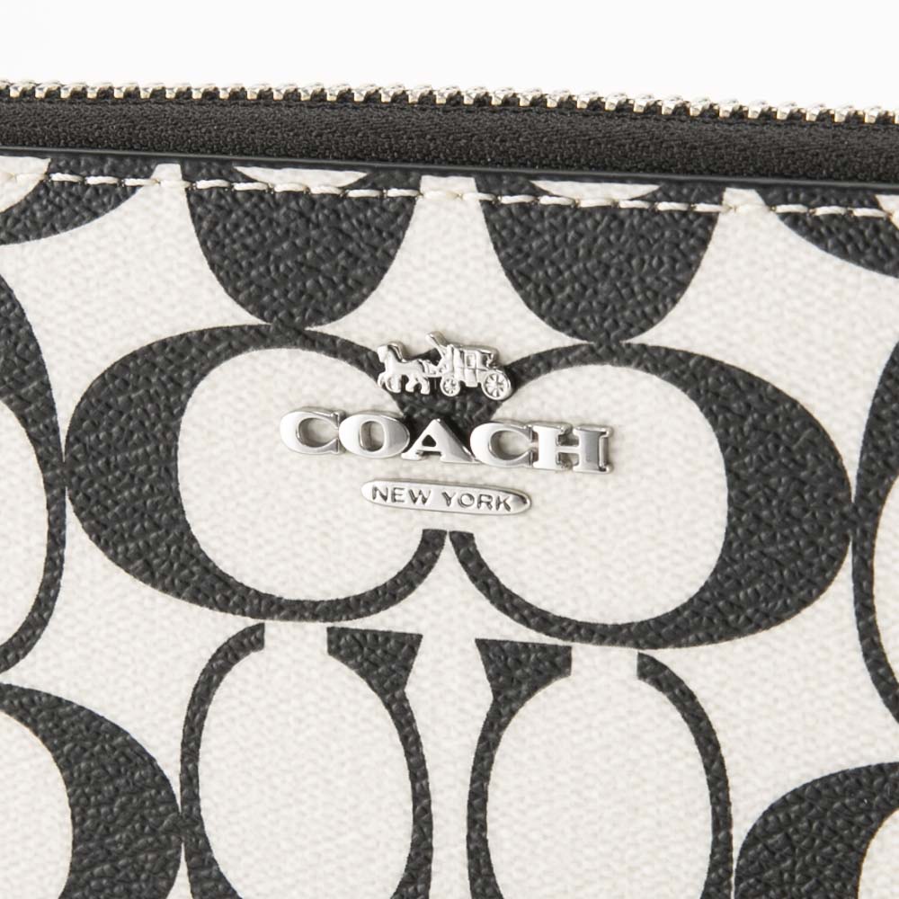 コーチ COACH シグネチャーアコーディオンラウンド長財布 CP409【FITHOUSE ONLINE SHOP】
