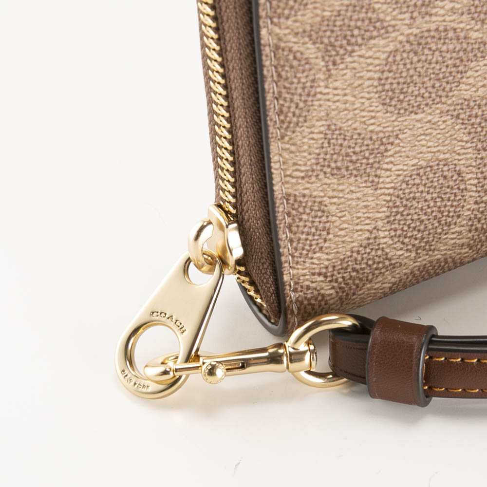 コーチ COACH シグネチャー アコーディオン ラウンド長財布 リストレット CW778【FITHOUSE ONLINE SHOP】