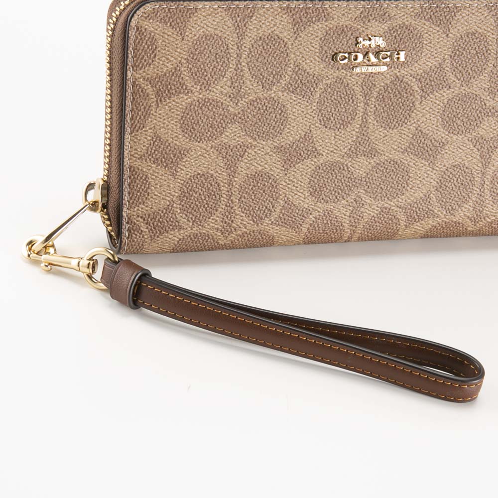 コーチ COACH シグネチャー アコーディオン ラウンド長財布 リストレット CW778【FITHOUSE ONLINE SHOP】