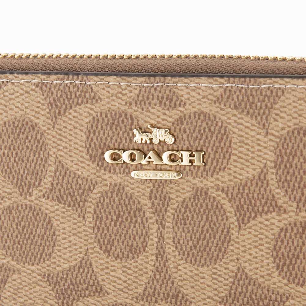 コーチ COACH シグネチャー アコーディオン ラウンド長財布 リストレット CW778【FITHOUSE ONLINE SHOP】