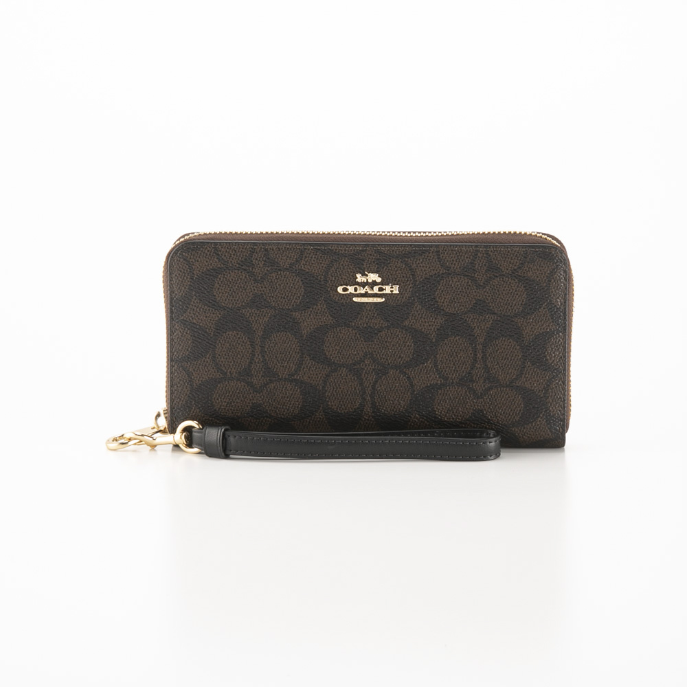 コーチ COACH シグネチャー アコーディオン ラウンド長財布 リストレット CW778【FITHOUSE ONLINE SHOP】