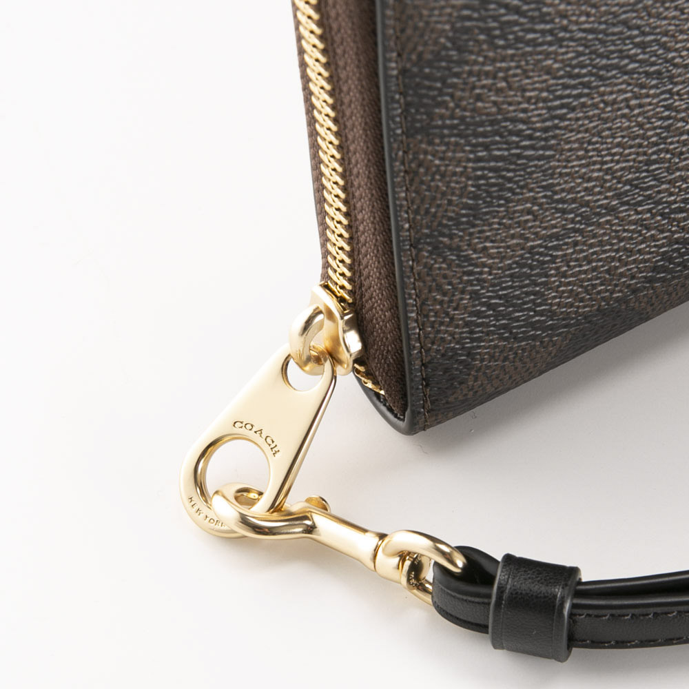 コーチ COACH シグネチャー アコーディオン ラウンド長財布 リストレット CW778【FITHOUSE ONLINE SHOP】