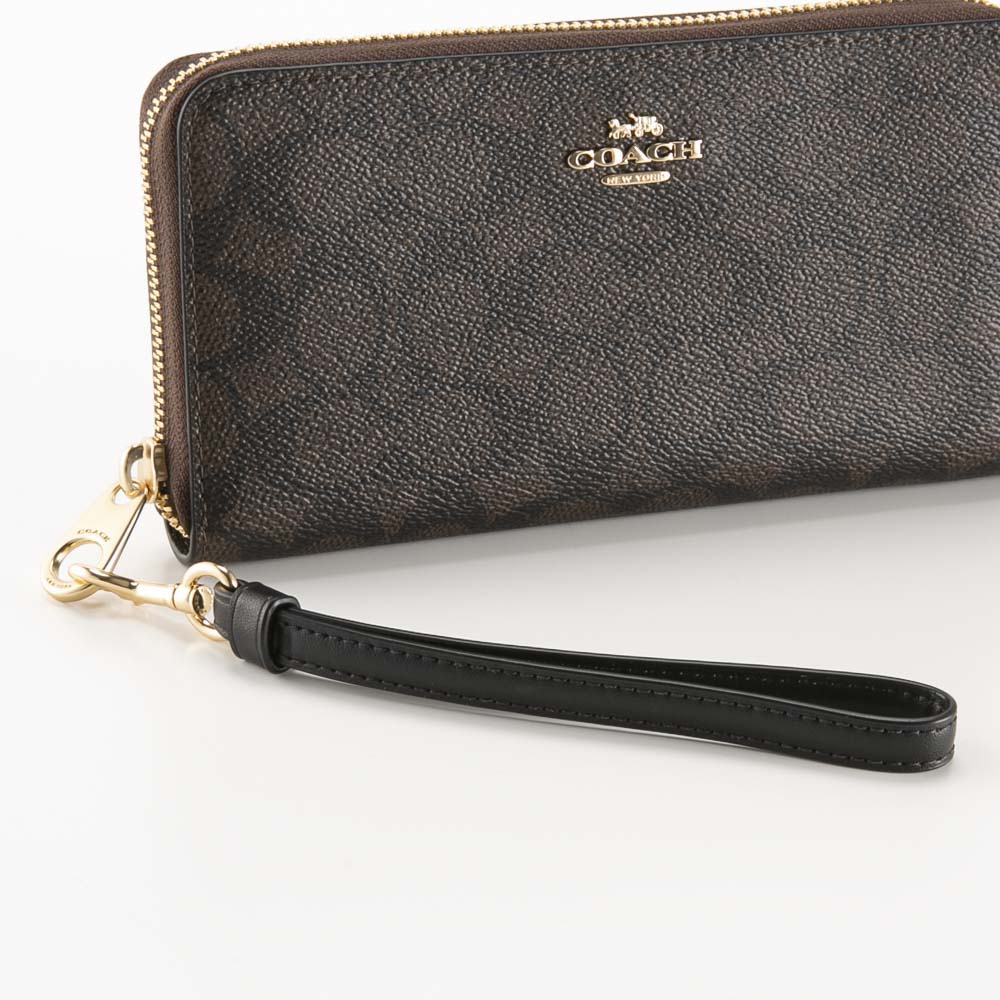 コーチ COACH シグネチャー アコーディオン ラウンド長財布 リストレット CW778【FITHOUSE ONLINE SHOP】