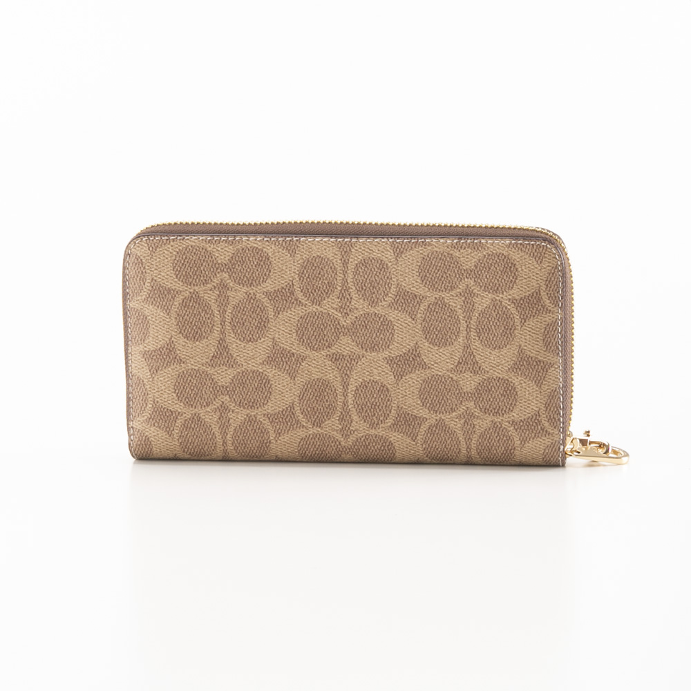 コーチ COACH シグネチャー アコーディオン ラウンド長財布 リストレット CW778【FITHOUSE ONLINE SHOP】