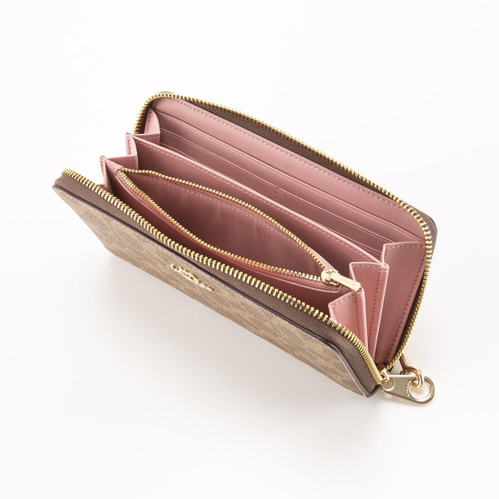 コーチ COACH シグネチャー アコーディオン ラウンド長財布 リストレット CW778【FITHOUSE ONLINE SHOP】