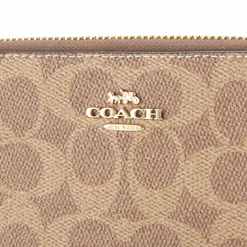 コーチ COACH シグネチャー アコーディオン ラウンド長財布 リストレット CW778【FITHOUSE ONLINE SHOP】