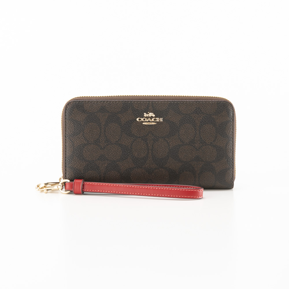 コーチ COACH シグネチャー アコーディオン ラウンド長財布 リストレット CW778【FITHOUSE ONLINE SHOP】