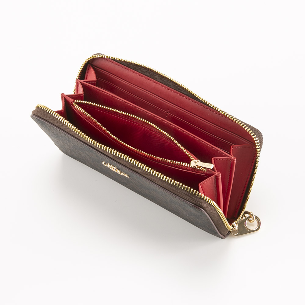 コーチ COACH シグネチャー アコーディオン ラウンド長財布 リストレット CW778【FITHOUSE ONLINE SHOP】