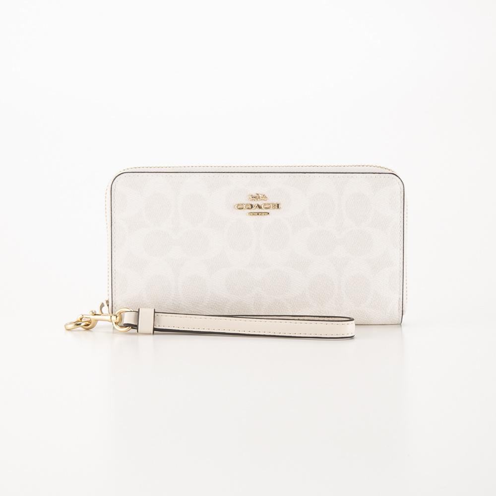 コーチ COACH シグネチャー アコーディオン ラウンド長財布 リストレット CW778【FITHOUSE ONLINE SHOP】