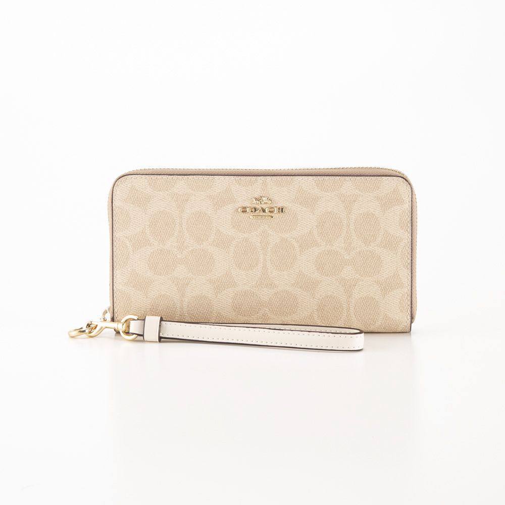 コーチ COACH シグネチャー アコーディオン ラウンド長財布 リストレット CW778【FITHOUSE ONLINE SHOP】
