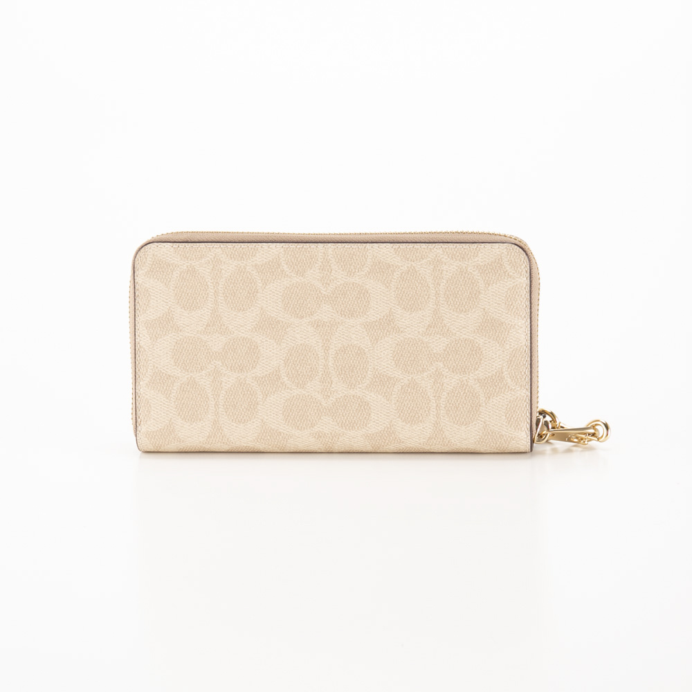 コーチ COACH シグネチャー アコーディオン ラウンド長財布 リストレット CW778【FITHOUSE ONLINE SHOP】