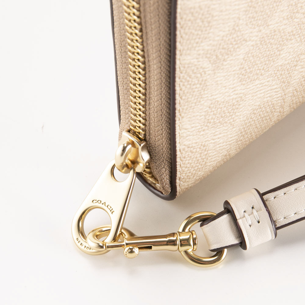コーチ COACH シグネチャー アコーディオン ラウンド長財布 リストレット CW778【FITHOUSE ONLINE SHOP】