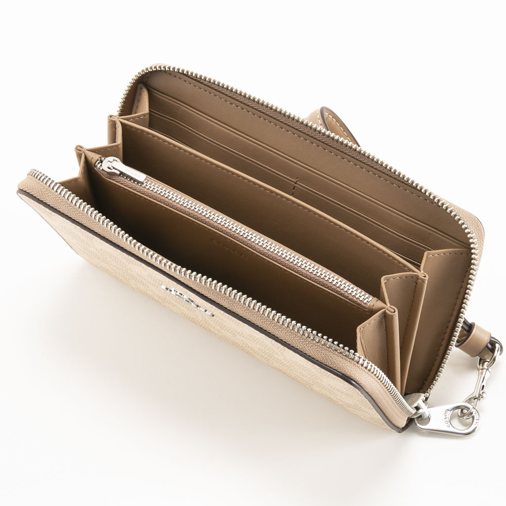 コーチ COACH シグネチャー アコーディオン ラウンド長財布 リストレット CW778【FITHOUSE ONLINE SHOP】