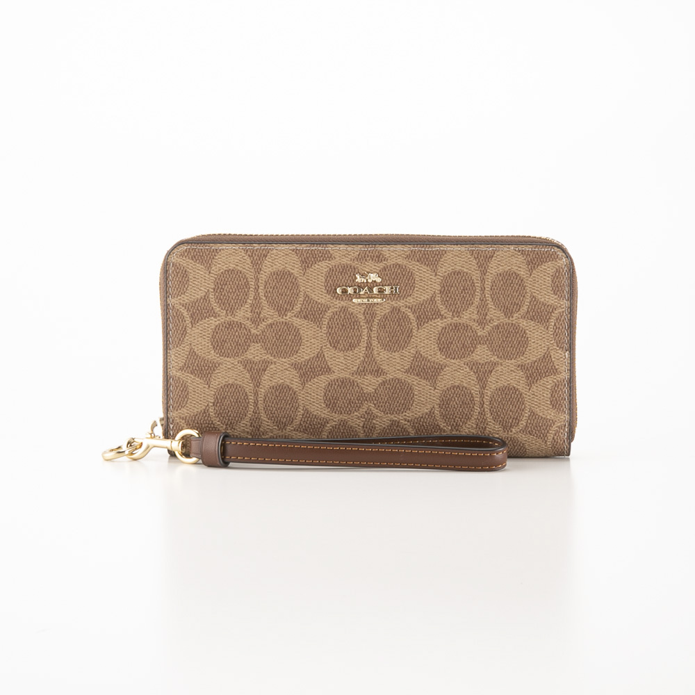 コーチ COACH シグネチャー アコーディオン ラウンド長財布 リストレット CW778【FITHOUSE ONLINE SHOP】