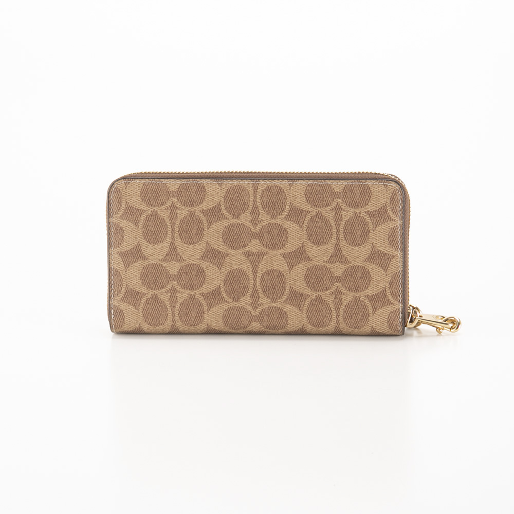 コーチ COACH シグネチャー アコーディオン ラウンド長財布 リストレット CW778【FITHOUSE ONLINE SHOP】