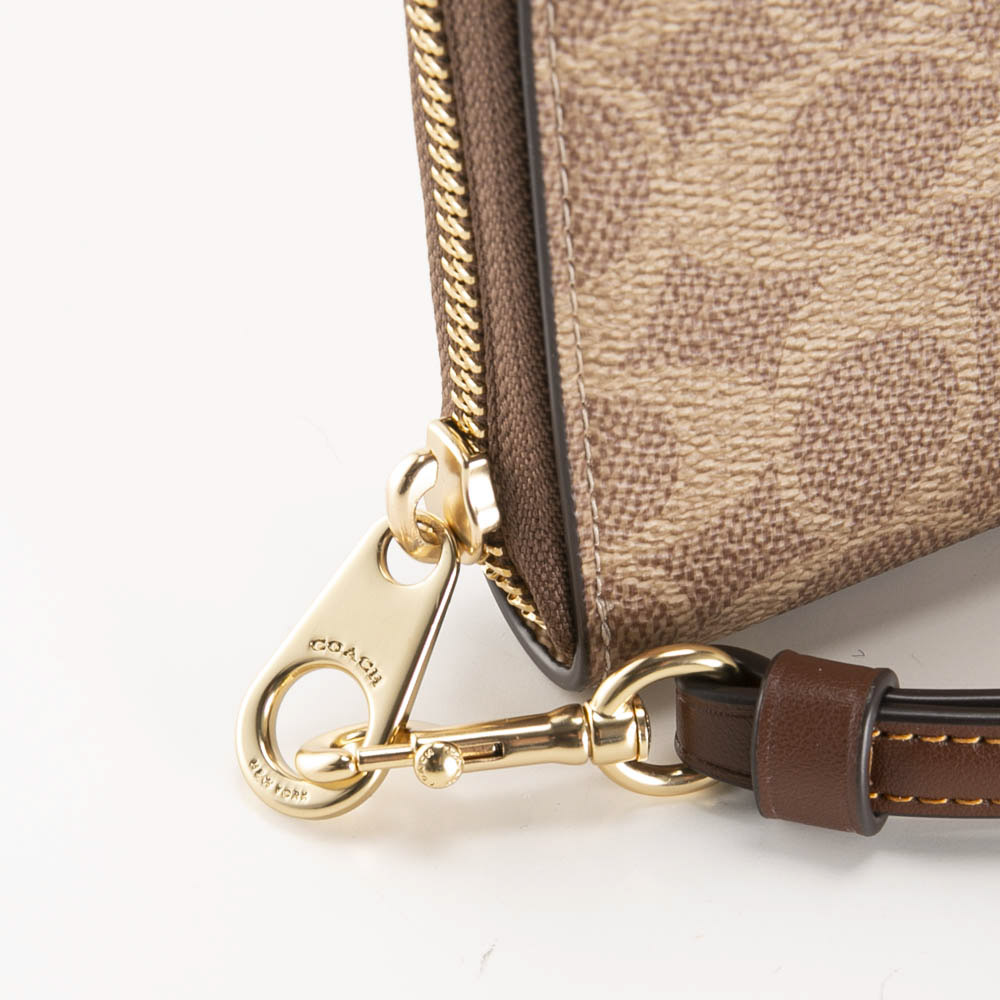 コーチ COACH シグネチャー アコーディオン ラウンド長財布 リストレット CW778【FITHOUSE ONLINE SHOP】