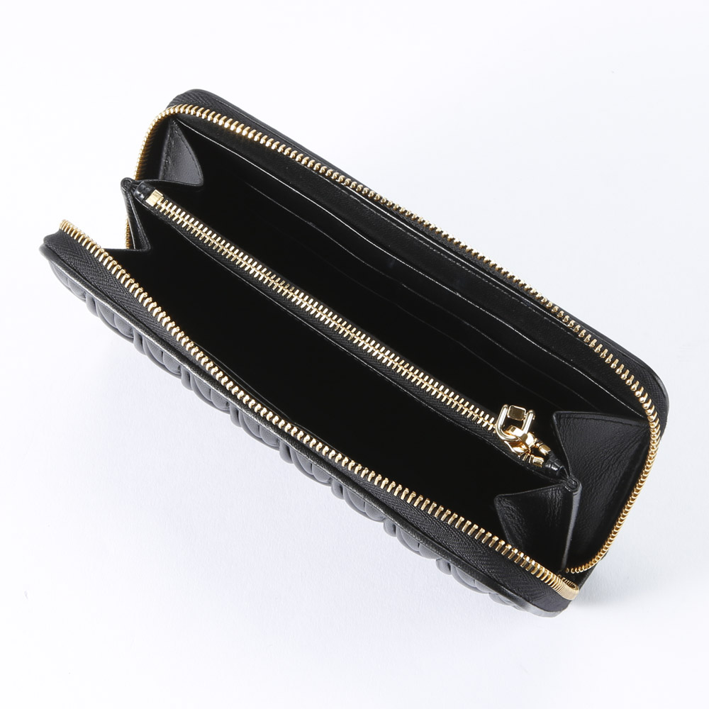 ミュウミュウ miumiu MATELASSE ラウンド長財布 5ML506-N88【FITHOUSE ONLINE SHOP】