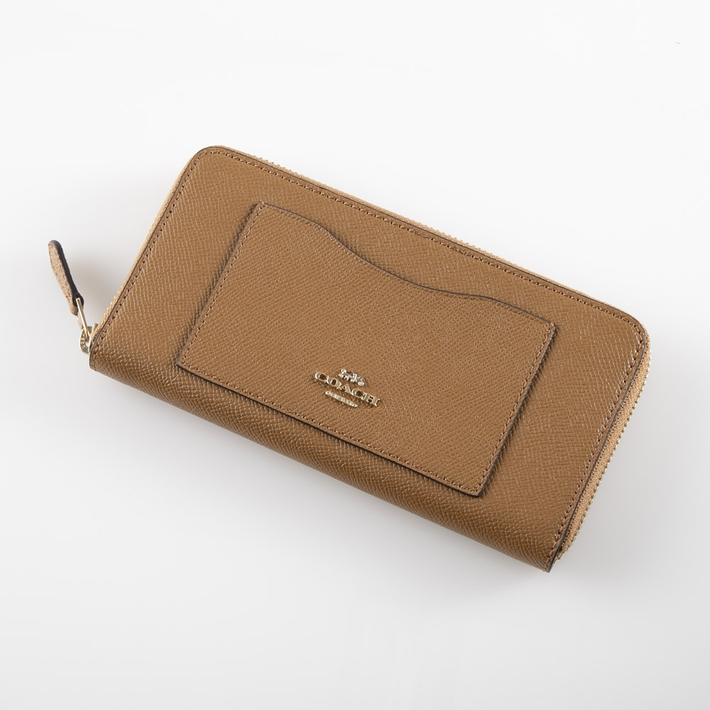 コーチ COACH 長財布 クロスグレインラウンド シキリ無 F54007【FITHOUSE ONLINE SHOP】
