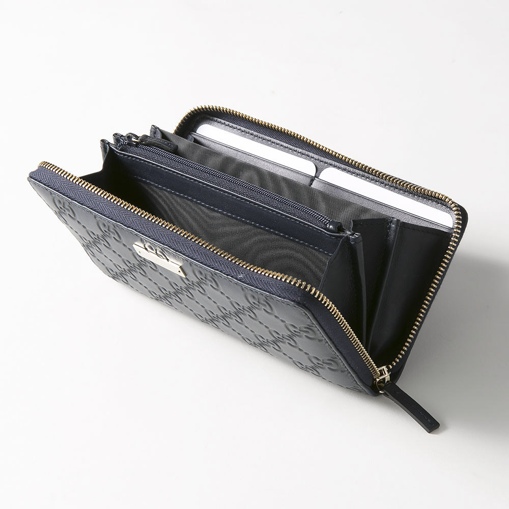 グッチ GUCCI 長財布 GGシマMETALBARラウンド 307980A0V1G【FITHOUSE ONLINE SHOP】