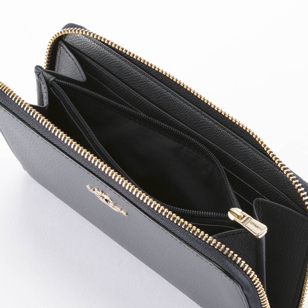 コーチ COACH 長財布 ポリッシュドレザーラウンド長 F16612【FITHOUSE ONLINE SHOP】