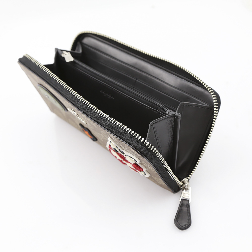コーチ COACH 長財布 ヴァーシティパッチワークラウンド F20967【FITHOUSE ONLINE SHOP】