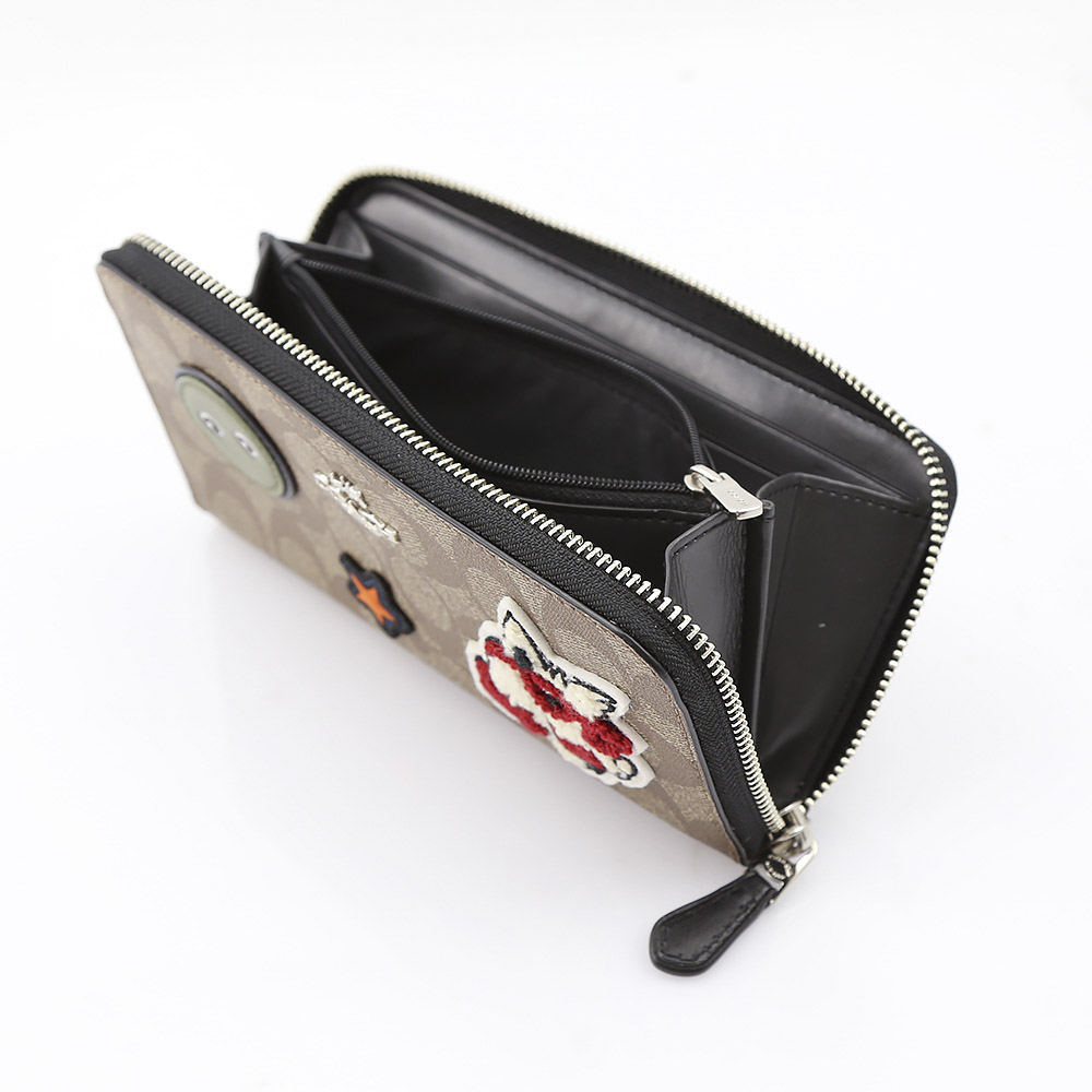 コーチ COACH 長財布 ヴァーシティパッチワークラウンド F20967【FITHOUSE ONLINE SHOP】