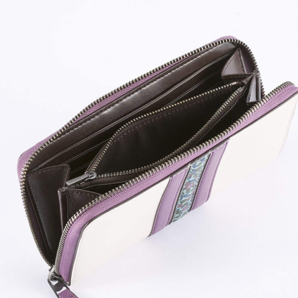 コーチ COACH 長財布 ストライプレザーラウンド F59561【FITHOUSE ONLINE SHOP】
