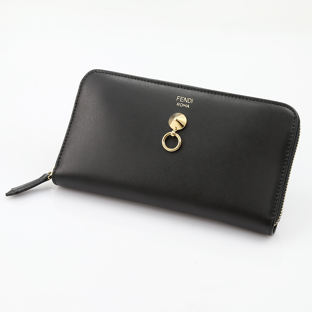 フェンディ FENDI VIT.LIBERTY LU ラウンド長財布 8M0299-SME/F0KUR ブラック【FITHOUSE ONLINE SHOP】